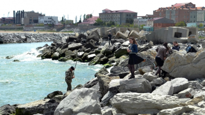 В центральной больнице Каспийска из-за сильного ливня обрушился потолок